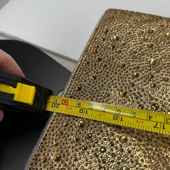 INC International Concepts SeveriaF5 Jeweled Knee High Boot Gold Women 7M NWB - Picture 12 of 14